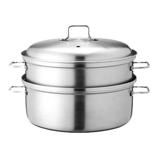 日本相泽工房进口蒸锅家用多功能辅食燃气电磁炉双层蒸锅小号炖汤