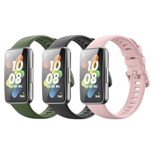 适用于华为手环9/8表带10硅胶NFC版band7智能运动手环腕带七八九代柔软硅胶华为擎云HA580替换男女