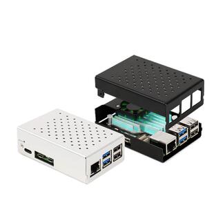 树莓派5 Pi5散热器外壳 官方原装散热片Active Cooler带风扇5代
