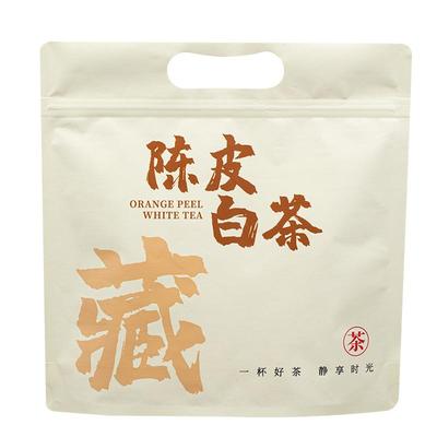 （15小包）2015年陈皮白茶叶福鼎老白茶贡眉新会陈皮紧压藏茶礼盒