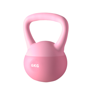 软体壶铃力量女士健身家用提壶哑铃练翘臀深蹲6KG8KG翘臀提臀神器