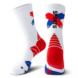 篮球袜子男款中筒专业实战球员版官方正品精英美式加厚毛巾底运动