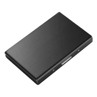 卡包男防磁防盗刷新款迷你银行卡夹高档金属卡套名片盒收纳身份证