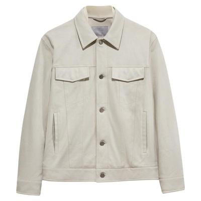 九牧王冬季新款麂皮轻薄羽绒服