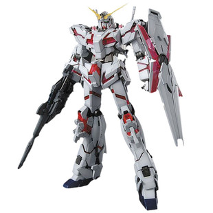 现货包邮 万代 MG 1/100 独角兽高达 映像版 HD配色 Unicorn RX-0