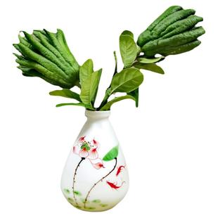 【水养带枝小果】观赏闻香佛手果金华佛手鲜果鲜切枝插花瓶水培