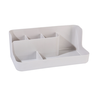 美甲工具收纳盒桌面化妆品置物架多格大容量光疗笔笔筒棉片储物盒