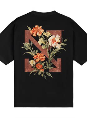 OFF-WHITE™短袖T恤时尚文艺