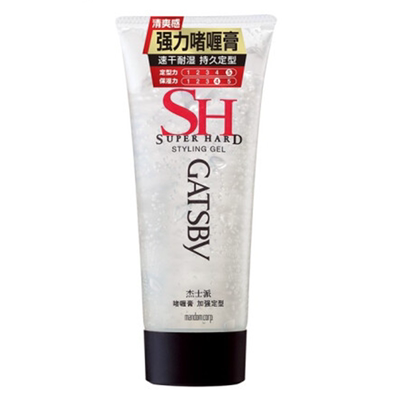正品杰士派加强定型啫喱膏200g