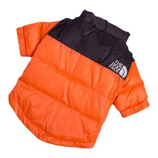 秋冬宠物潮牌衣服雪纳瑞羽绒服狗狗猫咪泰迪柯基博美比熊法斗外套