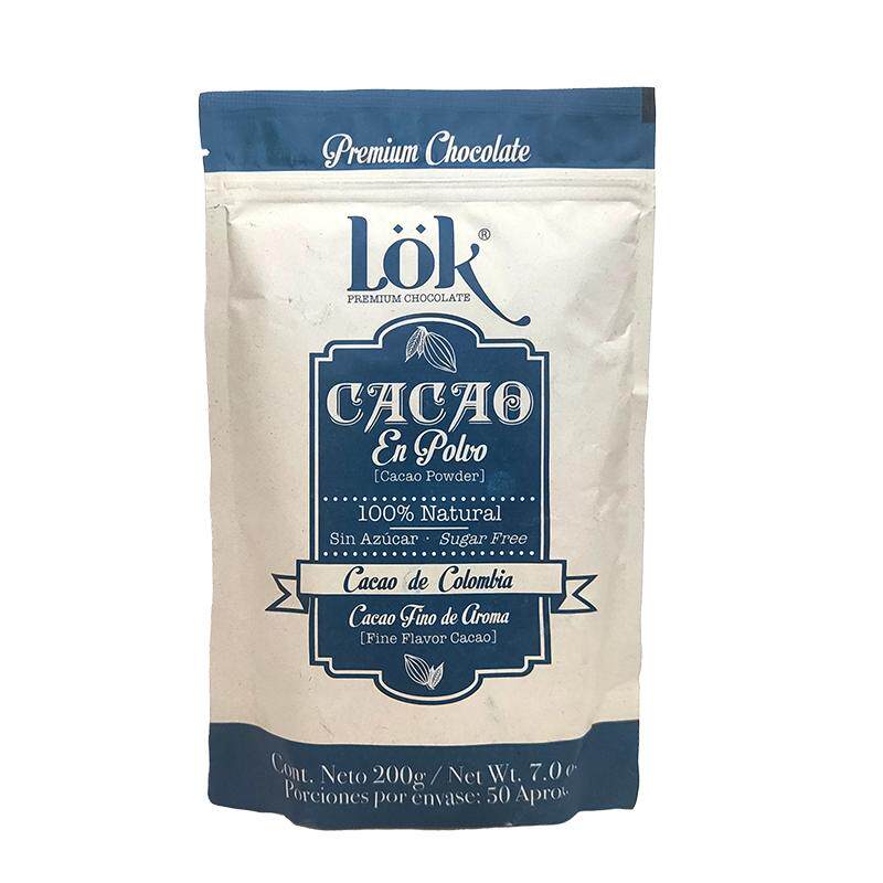 LOk生可可粉未碱化天然家代早餐