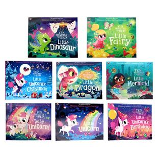 Ten Minutes to Bed 睡前十分钟小独角兽绘本 10册全集 英文原版绘本 Little Unicorns Birthday 儿童英语启蒙温馨亲子睡前读物