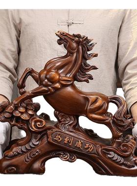 马到成功八骏雄风装饰摆件