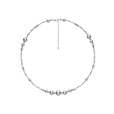 碎银子真多麻珍珠项链女轻奢小众