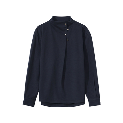 Hualun长袖套头衬衫痞帅