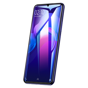 闪魔 适用vivos50promini钢化膜vivos50抗蓝光防指纹s50防爆全屏覆盖全包vivos50手机s防摔vivo贴膜