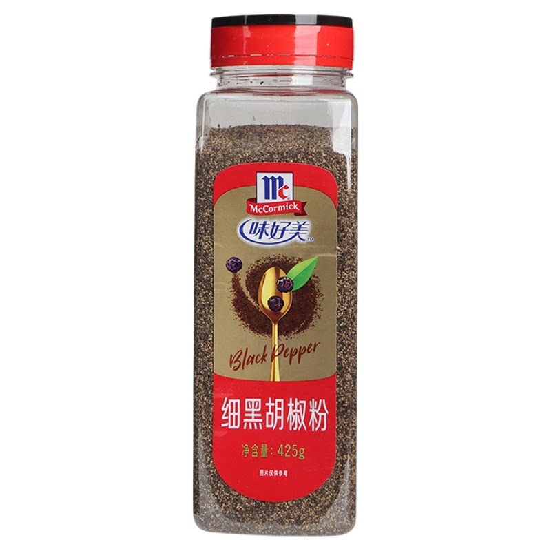 味好美细黑胡椒粉425g烧烤牛香辛料/干调类