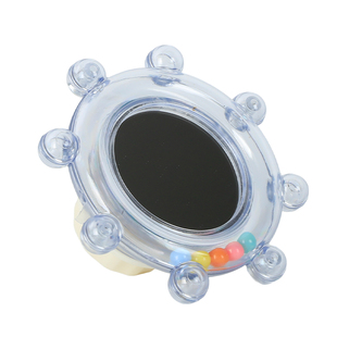 鸟玩具解闷自嗨鹦鹉专用镜子转转乐啃咬益智牡丹虎皮玄凤笼内装饰