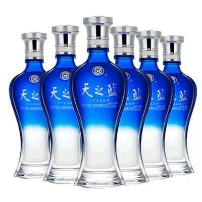 洋河天之蓝52度375mL*6瓶