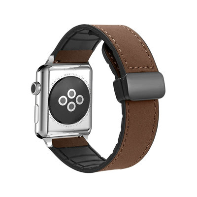 VIVO手表带疯马皮磁吸扣psnld