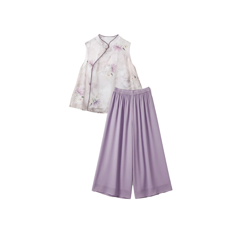 女童新中式汉服套装夏季新款
