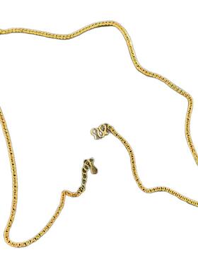 金包银项链肖邦链锁骨链女不掉色