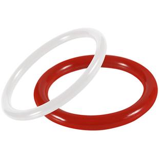 硅胶O型密封圈防水耐高温胶垫食品级胶圈橡胶垫片垫圈油封减震5mm