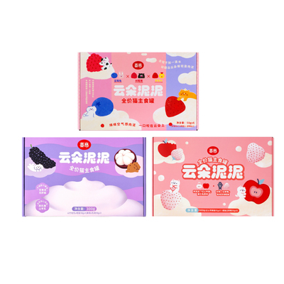 喜崽云朵泥泥全价主食罐猫罐头湿粮猫餐盒猫咪草莓鸡餐包成幼猫饭