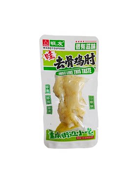 15g去骨鸡肘山椒味袋装零食小吃酸辣入味解馋小包便携追剧野餐