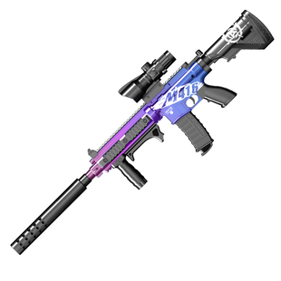 m416抛壳软弹枪电动儿童玩具枪仿真高级黑科技男孩冲锋枪突击步枪