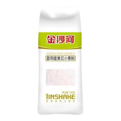 金沙河面粉家用麦香粉5斤袋装白面10斤中筋面粉批发精选小麦