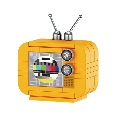 迷你家电拼装积木模型