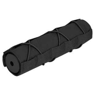 户外战术战术配件消音器保护套 火帽伪装14*22CM军迷迷彩防刮套