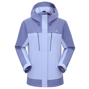 【锦囊】拓路者新品冲锋衣男女款登山服三合一防风防水徒步外套