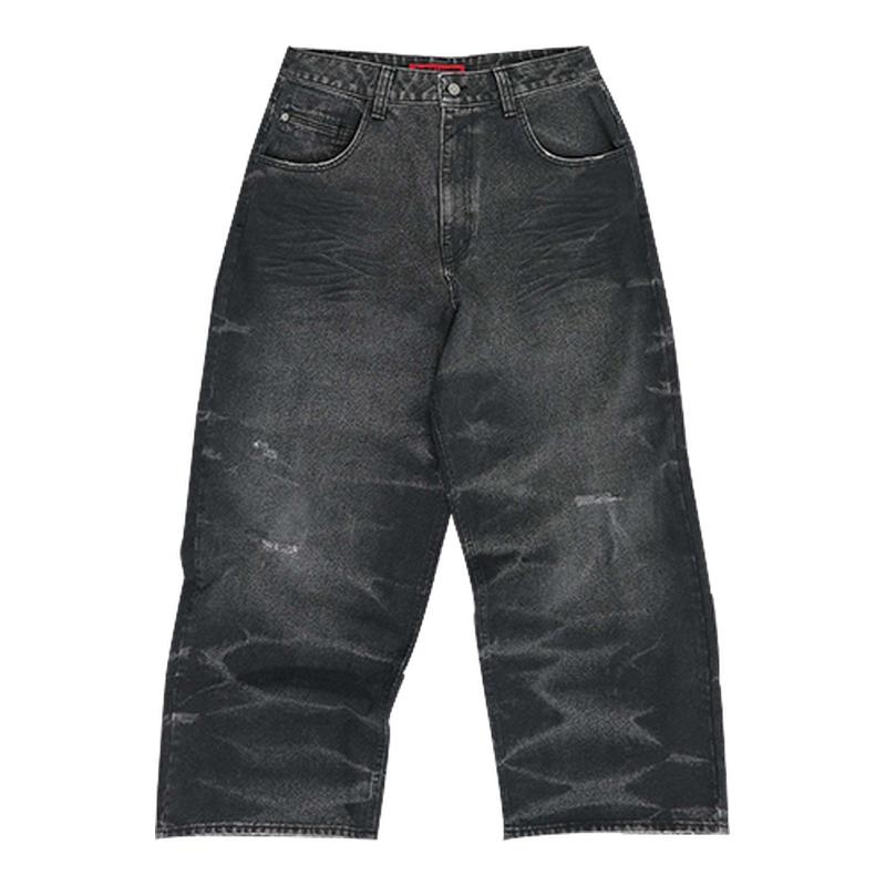 【ENG】JADED LONDON做旧复古水洗牛仔裤宽松长裤男女款新品26春