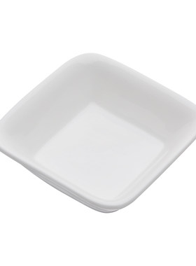 火锅店四方碟小吃方形陶瓷蘸料碟