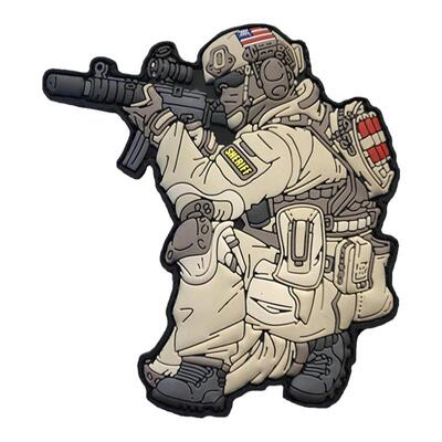 德国进口章人物章PATCHLAB潮章