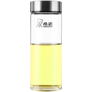 希诺经典爆款水杯单层加厚防爆花茶杯玻璃杯希诺6015/6016/6017