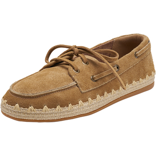 快乐玛丽浅口单鞋女2026春季新款真皮懒人乐福鞋一脚蹬厚底渔夫鞋