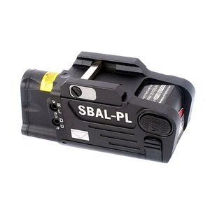 金属SBAL-PL下挂战术强光爆闪手电筒户外照明红/绿镭射激光指示器