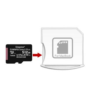 金士顿双用苹果电脑内存MacBook扩容卡64g高速air/Pro储存SD卡128