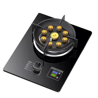 半球煤气灶单灶家用液化气猛火炉嵌入式台式天然气燃气灶单眼炉具