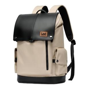 Lee潮牌双肩包女2025新款大容量旅行包男轻便出行背包通勤电脑包
