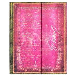 paperblanks装饰原图手稿艾米莉狄金森托尔斯泰手帐本复古无线笔记本子b5大本a6小本记事本手账日记本文具