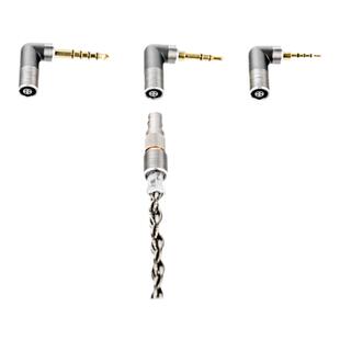 DUNU/达音科磐PRO mini hifi耳机升级线4.4平衡线mmcx/0.78耳机线