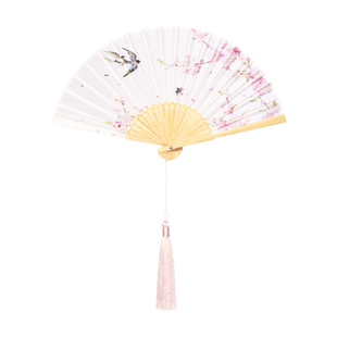 故宫淘宝|花神古风扇子文创国风中式伴娘折扇桃花扇荷花生日礼物