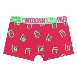 新年发财印花好运纯棉大码女平角裤提臀修身收腹不紧勒抑菌裆内裤