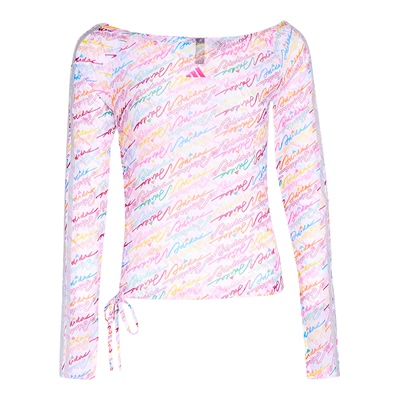 Adidas/阿迪达斯正品DCE MESH LS TE女士透气修身短袖T恤KR7600