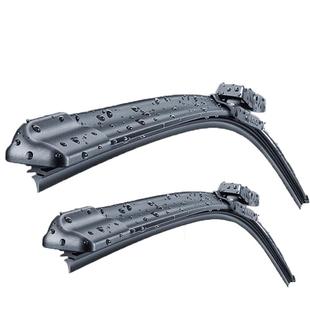 汽车雨刮器无骨静音原改装双层胶条老款原厂雨刷片前后窗替换经典