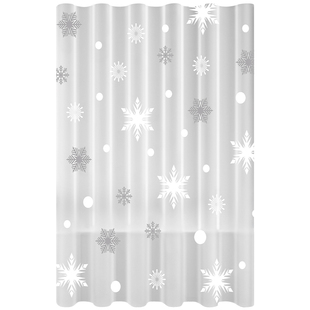 卫生间防水布高档浴室防霉浴帘淋浴洗澡隔断帘套装免打孔遮挡门帘